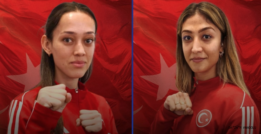 Milli tekvandocular Emine Göğebakan ve Nafia Kuş Aydın, dünya şampiyonu oldu