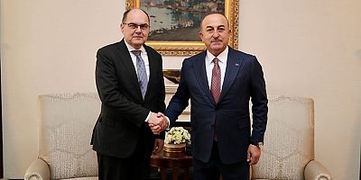 Bakan Çavuşoğlu, Bosna Hersek Yüksek Temsilcisi Christian Schmidt ile görüştü
