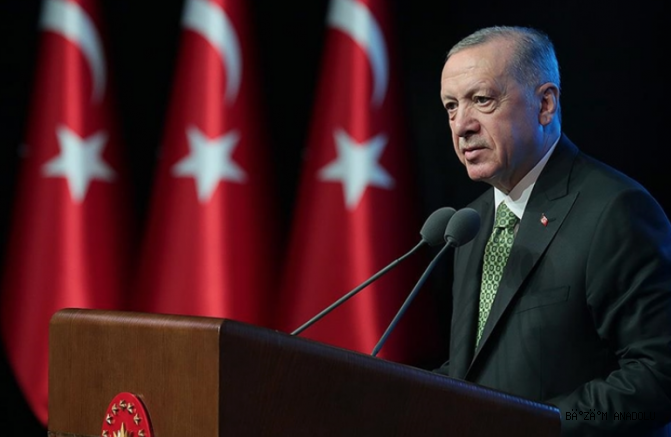Cumhurbaşkanı Erdoğan'dan, Malazgirt Zaferi'nin 954'üncü yıl dönümü mesajı