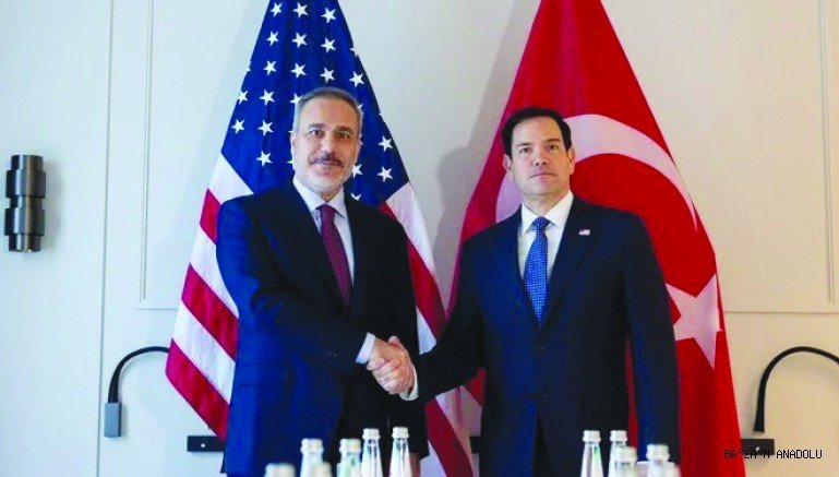 Hakan Fidan, ABD'li mevkidaşı  Rubio ile kez yüz yüze görüştü