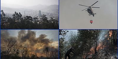 Bolivya'da çıkan 3 büyük orman yangını nedeniyle 