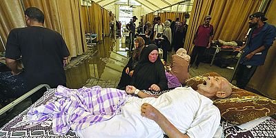 Gazzeliler açlık ve  bombalardan yıldı 