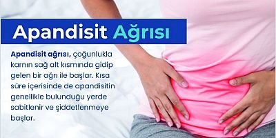 Gizli yaz riski: Apandisit!