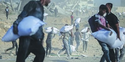 İsrail dağıttığı un çuvallarına  uyuşturucu haplar yerleştirmiş