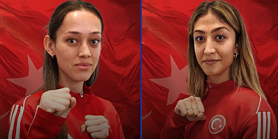 Milli tekvandocular Emine Göğebakan ve Nafia Kuş Aydın, dünya şampiyonu oldu