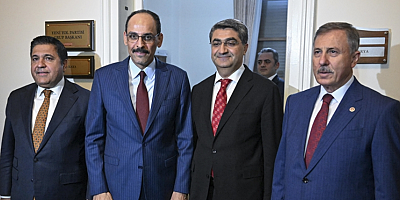 MİT Başkanı İbrahim Kalın, Yeni Yol Partisi TBMM Grubu'nu ziyaret etti