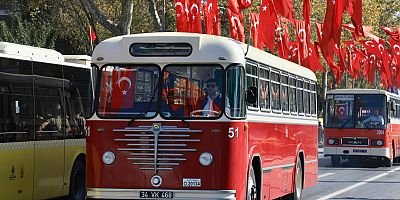 Nostaljik otobüsleri  İstanbullular sevdi!