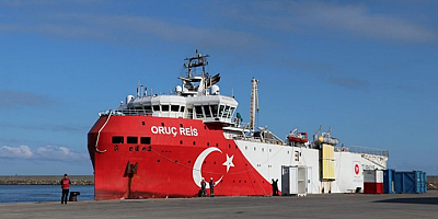 Oruç Reis Sismik Araştırma Gemisi, Filyos Limanı'na demirledi