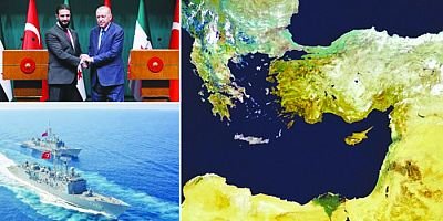 Türkiye Doğu Akdeniz'i  kontrol etmeye başladı!
