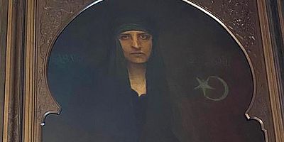 Yazar Halide Edip Adıvar'ın Çekya'da yapılan yağlı boya tablosuna ulaşıldı